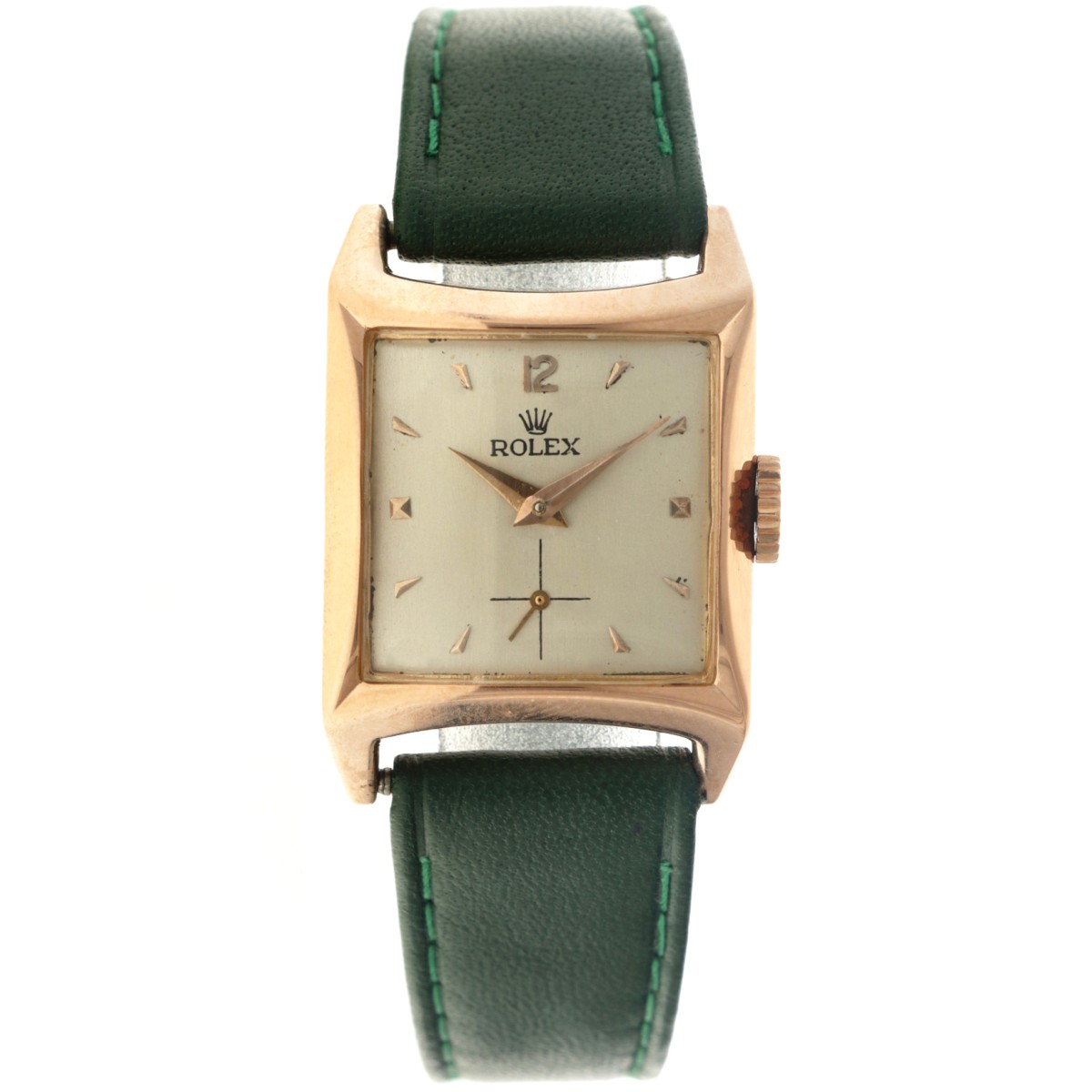 Rolex Oyster Perpetual Vintage 18K. 8126 - heren horloge - ca. 1950's.