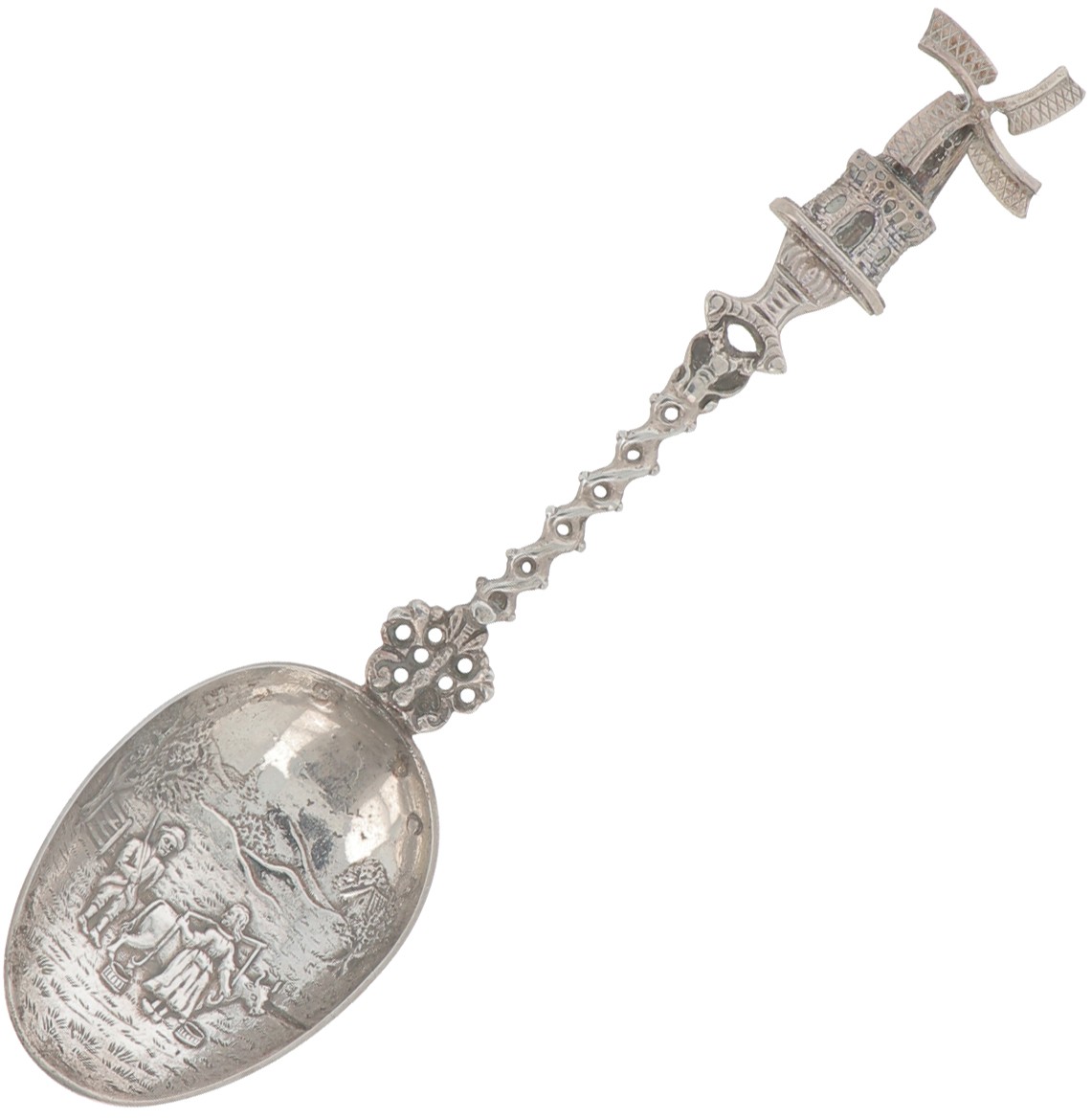 Gelegenheidslepel zilver.