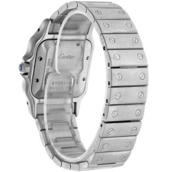 No Reserve - Cartier Santos Galbée 'Wave Guilloché Dial' 2319 / W20040D6 - Dames horloge