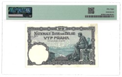 Belgium. 5 Francs. Banknote. Type 1922/1926. - PMG 58