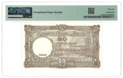 Belguim. 20 Francs. Banknote. Type 1940/1947. - PMG 66EPQ