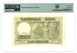 Belgium. 50 Francs. Banknote. Type 1935/1947. - PMG 66EPQ