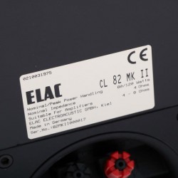 Een Elac Hi-Fi Akustik System subwoofer en daarbij (2) Elac luidsprekers, Duitsland, 2e helft 20e eeuw.