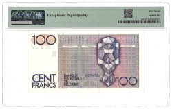 Belgium. 100 Francs. Banknote. Type 1978/1981. - PMG 67EPQ