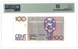 Belgium. 100 Francs. Banknote. Type 1978/1981. - PMG 64