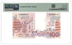 Belgium. 100 Francs. Banknote. Type 1995/2001. - PMG 68EPQ