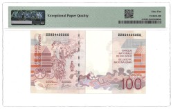 Belgium. 100 Francs. Banknote. Type 1995/2001. - PMG 65EPQ