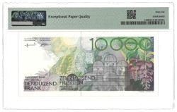 Belgium. 10.000 Francs. Banknote. Type 1992/1997. - PMG 66EPQ