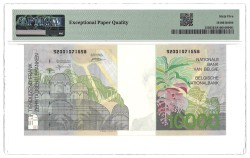 Belgium. 10.000 Francs. Banknote. Type 1997. - PMG 65EPQ