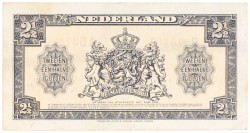 Nederland. 2 1/2 Gulden. Misdruk. Type ND. - Zeer Fraai.