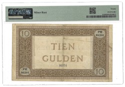 Nederland. 10 Gulden. Bankbiljet. Type 1898/1914. - PMG 20