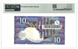 Nederland. 10 Gulden. Bankbiljet. Type 1997. Type IJsvogel. - PMG 68EPQ