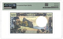 New Caladonia. 500 Francs. Banknote. Type 1969/1992. - PMG 67EPQ