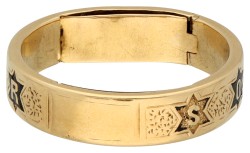 14K Geelgouden herinnerings ring