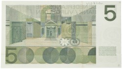 Nederland. 5 Gulden. Proefdruk. Type 1966. Type Vondel I. - Prachtig.