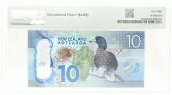 New Zealand. 10 Dollar. Banknote. Type 2015/2016. - PMG 68 EPQ