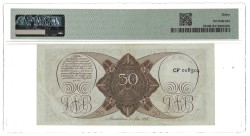 Nederland. 50 Gulden. Bankbiljet. Type 1945. Type Stadthouder Willem III. - Zeer Fraai.