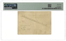 Germany. 2 Reichsmark. Kampmoney. Type 1937/1945. Type Buchenwald. - PMG 53