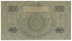 Nederland. 300 Gulden. Bankbiljet. Type 1921. Type Grietje Seel. - Fraai / Zeer Fraai.