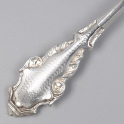 Strooilepel, Eusèbe Callot, Parijs ca. 1855, zilver.