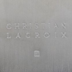 Christian La Croix Ornamenteel doosje "Arts de la Table" verzilverd.