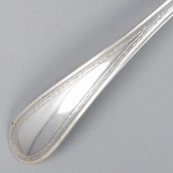 Eierlepel zilver.