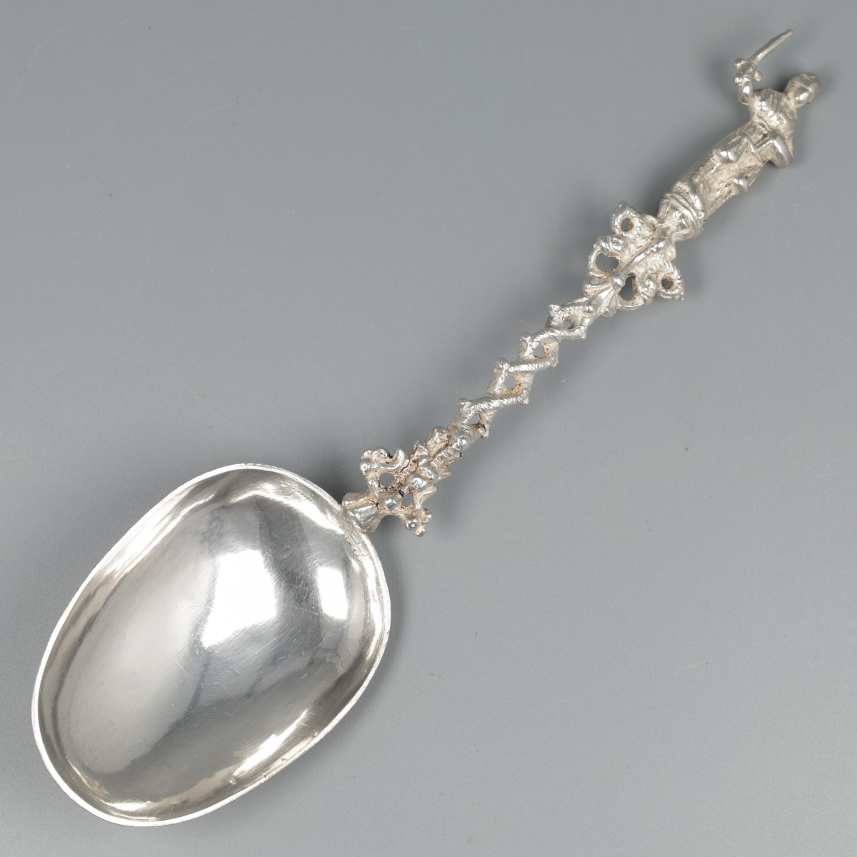 Gelegenheidslepel, Jan de Vries I, Amsterdam 1737, zilver.