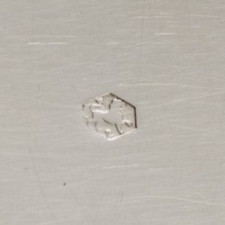 Soezenmand zilver.