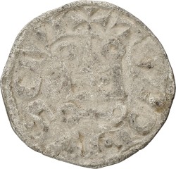 France. Feudal. Louis IX. Denier Tournois. ND (1226-1245). F.