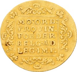 Gouden dukaat. Holland. 1803. Zeer Fraai.