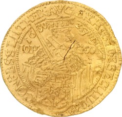 German States. Saxony. Johan Georg I. Ducat. 1630. VF.