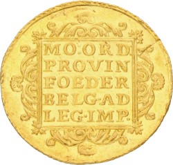 Gouden dukaat. Holland. 1772. Prachtig.