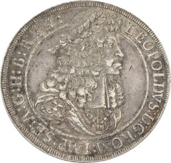 Austria. Leopold I. Thaler. 1694. XF +.