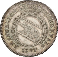 Switserland. Bern. 1/4 Thaler. 1797. XF.