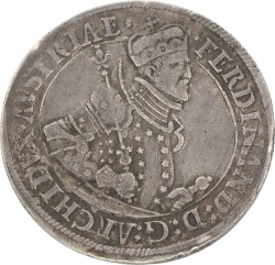 Austria. Austrian States. Tyrol. Ferdinand II. Thaler. ND (1577 - 1595). VF.