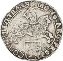 Dukaton of zilveren rijder. Overijssel. 1664. Zeer Fraai +.