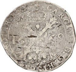 Patagon. Vlaanderen. Karel II. 1669. Zeer Fraai -.