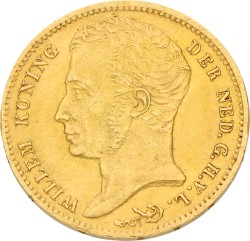 10 Gulden. Willem I. 1832. Prachtig.