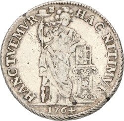 3 gulden - generaliteits. Utrecht. 1764. Zeer Fraai.