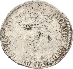 3 gulden - generaliteits. West-Friesland. 1697. Fraai +.