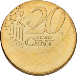 20 Cent - Excentrisch geslagen. Beatrix. 1999. Prachtig.