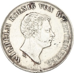 German States. Wurttemberg. Wilhelm. Kronenthaler. 1833. F.