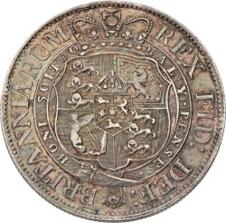 Great Britain. George III. Half Crown. 1819. XF.