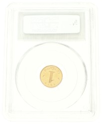 France. Centieme - Gold Piedfort. 1979. SP 62.