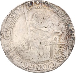 Nederlandse Rijksdaalder. West-Friesland. 1621. Fraai.