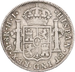 Mexico. Spanish Colony. Ferdinand VII. 8 Reales. 1811 Mo. VF.