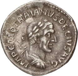 Roman Empire. Traianus Decius. Denarius. ND (249 - 251). VF.