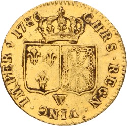 France. Louis XVI. Louis d'Or. 1786W. VF.