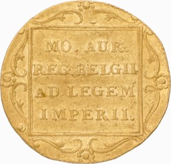 Gouden dukaat. Willem I. 1818. Zeer Fraai.