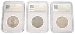 Denmark. Lot (3) 2 Kroner. 20th Century. MS 62, 63, 64.